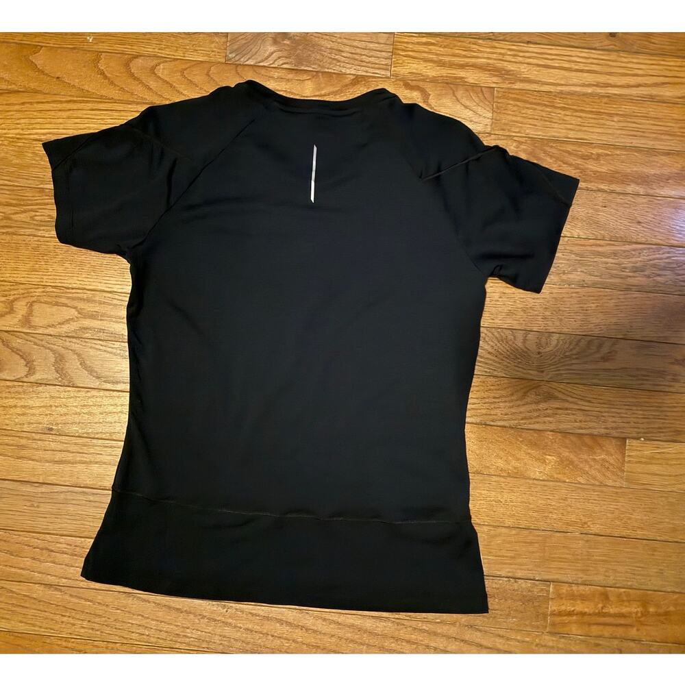 Saloman Womens Black Tee shirt Medium Short Sleeve - Picture 8 of 8